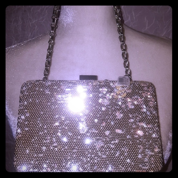 White House Black Market Handbags - Sparkly Evening Bag / Purse